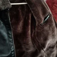 کاپشن چرم مردانه|لباس|آران و بیدگل, |دیوار