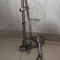 اتصالات حمام شامل دوش تلفنی وپایه ش و شیر مخلوط