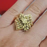 انگشتر طلای زیبا