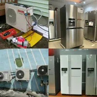 تعمیر کولر و یخچال گاز گیری نشت یابی جوشکاری  نصب