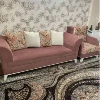 مبل ۷ نفره کاملا سالم|مبلمان خانگی و میز عسلی|شیراز, دینکان|دیوار