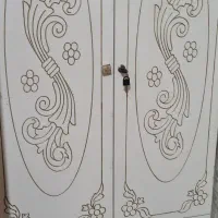 سرویس چوب کامل در حد نو|تخت و سرویس خواب|قم, قلعه عموحسین|دیوار