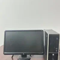 کامپیوتر hp سالم به همراه مانیتور