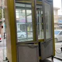 یخچال فروشگاهی ویترینی دو طرفه چهار درب