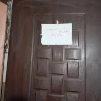 درب چوبی آپارتمان بدون چهار چوب و قفل