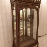 بوفه چوب گردو|بوفه، ویترین، کنسول|تبریز, |دیوار