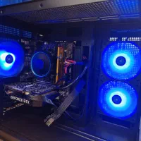 سیستم گیمینگ i7 12700 کیس آکواریومی نو