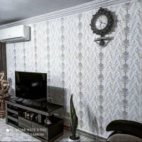 رنگ طرح کاغذدیواری|خدمات پیشه و مهارت|اردبیل, |دیوار