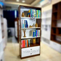 کتابخانه کشو دار مدل پرهام|کتابخانه، شلف، قفسههای دیواری|تبریز, |دیوار