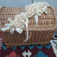 صندوق حصیری .کاملا سالم.