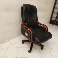 فروش میز تحریر چوبی ، صندلی گردان چرمی و پارچه ای|میز تحریر و کامپیوتر|تبریز, |دیوار