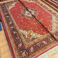 جفت قالی ۶متری دستباف لاکی سرمه ای|فرش|تهران, اکباتان|دیوار