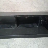 میز زیر تلویزیون چوبی