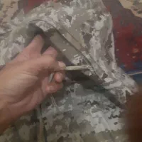 ست لباس نظامی شطرنجی و پوتین و کلاه آفتاب گیر|کیف، کفش، کمربند|زابل, |دیوار