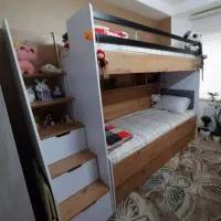 تخت دو طبقه عرض تشک ۹۰