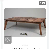 میز جلو مبلی به همراه ۲ عدد عسلی