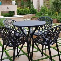 صندلی باغی پلاستیکی مدل شاخ و برگی (شعبه گلشهر)