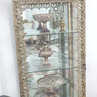 بوفه و آینه شمعدان برنز