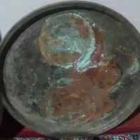 دیگ مسی سینی مسی و|کلکسیون اشیاء عتیقه|بابلسر, |دیوار