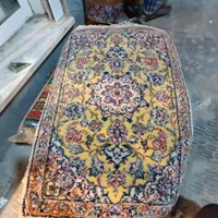 قالی دست باف نایینی سایز 50در 80