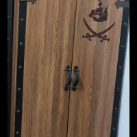 کمدلباس  وتخت نوجوانی با تشک در حد نو سالم|تخت و سرویس خواب|محمدشهر, سیدآباد|دیوار