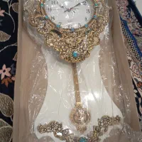 ساعت دیواری پاندول دار نگین دار|ساعت دیواری و تزئینی|اصفهان, باغ فدک|دیوار