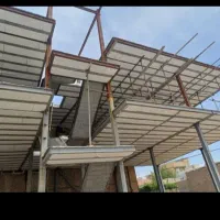 اجرای تیرچه وساختمان فلزی