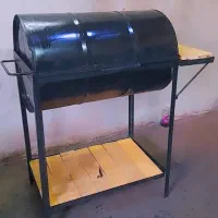 بخاری هیزمی آتشدان باربیکیو زغالی|بخاری، هیتر، شومینه|کرج, شاهینویلا|دیوار