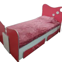 تخت خواب نوجوانی و کمد لباسی|تخت و سرویس خواب|زرند, |دیوار