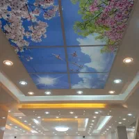 نصب تخصصی کناف تایل کلیک ۶۰در۶۰ پی وی سی استاندارد