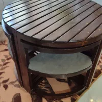 میز نهار خوری چوب روسی
