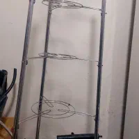 دو عدد استند پایه قابلمه|آب‌چکان و نظم‌دهنده ظروف|بروجرد, |دیوار