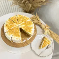 کیک هویج گردو با کرم چیز