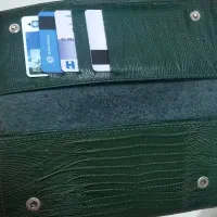 کیف پول کروکدیلی چرم طبیعی|کیف، کفش، کمربند|مشهد, عبادی|دیوار