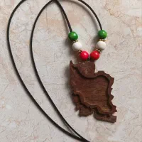 نقشه ایران چوب