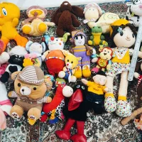 انواع اسباب بازی شامل لوازم خانگی، عروسک پولیش و..