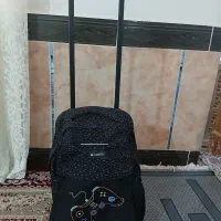 کوله مدرسه همراه کیف غذا قمقمه اب