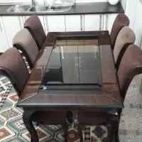 میز نهار خوری|میز و صندلی غذاخوری|بجنورد, |دیوار