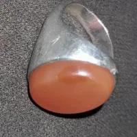 انگشتر نقره،عقیق یمانی،عتیقه ،قدمت بالای ۱۷۰سال