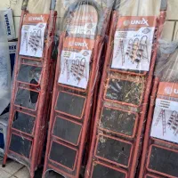 نردبان کفی دار پله کفی دار پله تاشو پله فلزی