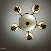 لوستر در حد نو ۲عدد|لوستر و چراغ آویز|اصفهان, بهاران|دیوار