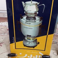 سماور گازی ۶ لیتری آپولون تولید (دست نخورده)|سماور، چای‌ساز، قهوه‌ساز|بومهن, |دیوار