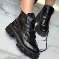 کفش نیم بوت مشکی