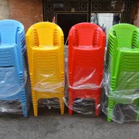 صندلی غذاخوری و پلاستیکی هفت رنگ ۰۸/کرج گلشهر