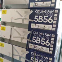 پنکه سقفی فلامینگو کنترل دار ۵ پره ۱۱۰ وات صنعتی