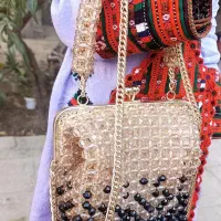 کیف دستساز مرواریدی