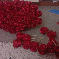 ولنتاین گل روبانی|گل مصنوعی|یزد, |دیوار