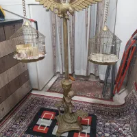 قفس طرقه و قناری و...پایه دکوری