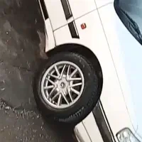 چهار حلقه رینگ و لاستیک خرچنگی در حد نو