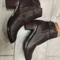 پوتین نیم پوتین چکمه زنانه جرم طبیعی خارجی|کیف، کفش، کمربند|اردبیل, |دیوار